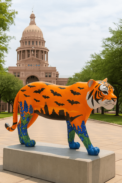 Austin, TX tiger inspiration
