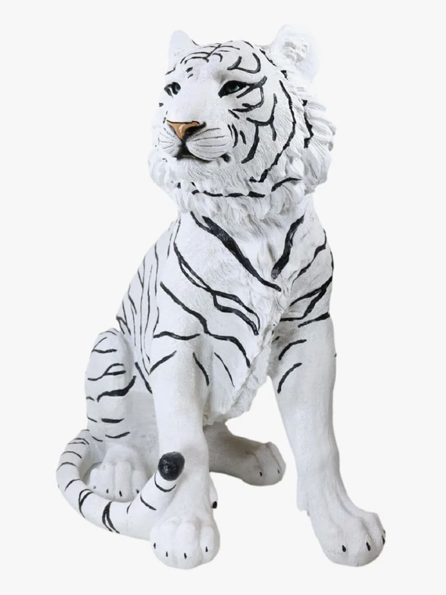 Small sitting resin tiger