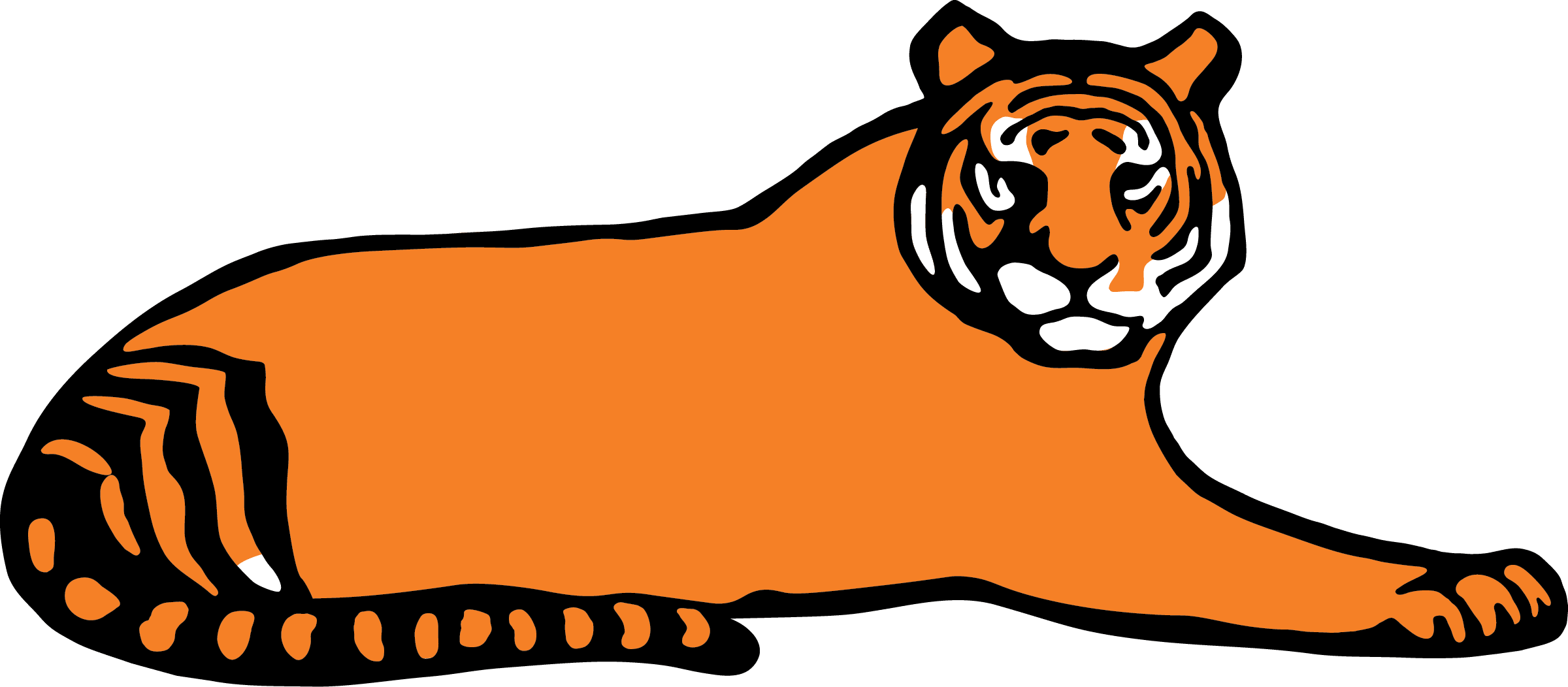 Tiger displaying volunteer service hour tally progress @ 20%