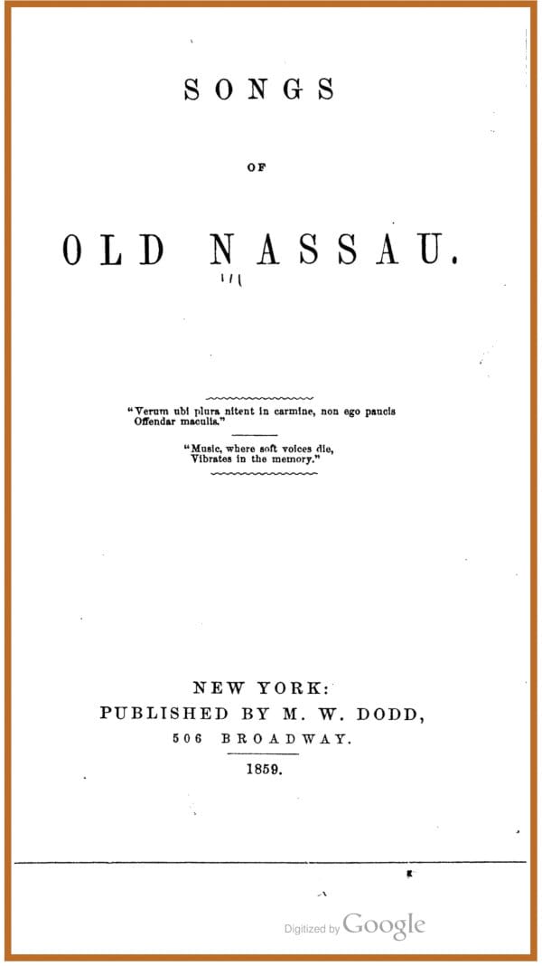 Old Nassau