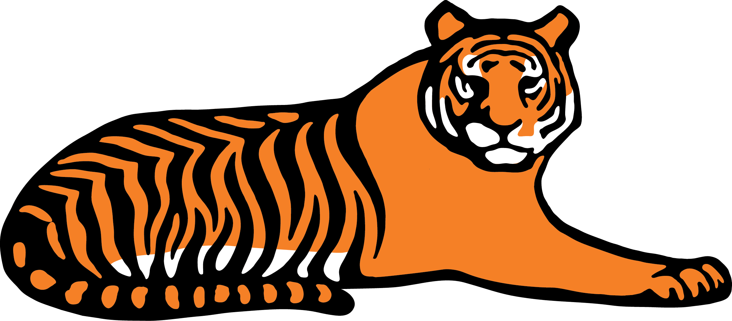 Tiger displaying volunteer service hour tally progress @ 20%